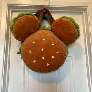 Tokyo Disneyland Hamburger Tote/Backpack